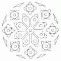 dibujo Mandalas 95