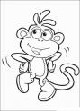 dibujo Monito Bailarin