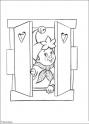 dibujo Noddy en ventana