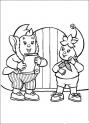 dibujo Noddy y gnomo leyendo