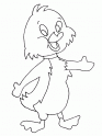 dibujo Patito 00