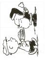 dibujo Peanuts - Snoopy en Navidad