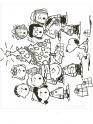 dibujo Peanuts - Todos los amigos