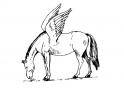 dibujo Pegaso 01 