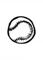 dibujo Pelota Beisbol 01