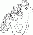 dibujo Pequeño Pony 04