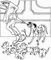 dibujo Perritos Dalmatas 02