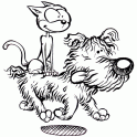 dibujo Perros y Gatos 01
