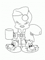 dibujo Piolin se va a dormir