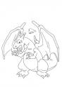dibujo Pokemon - Charizard 02
