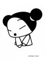 dibujo Pucca