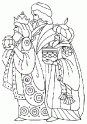 dibujo Reyes Magos 03