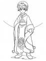 dibujo Sakura descontenta