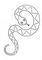 dibujo Serpiente