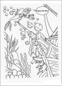 dibujo Sirenita visita el Pecio