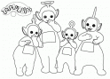 dibujo Teletubbies 01