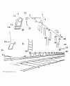 dibujo Unir los puntos - Ferrocarril