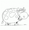 dibujo Vaca 02