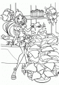 dibujo Winx Jardinera