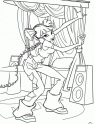 dibujo Winx bailando