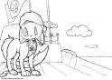 dibujo Zorrito pirata