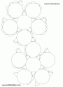 dibujo Dodecaedro truncado, figuras geométricas