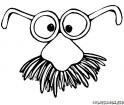 dibujo Nariz con gafas