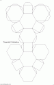 dibujo Octaedro truncado, figuras geomtricas
