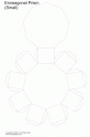 dibujo Prisma Enneagonal, figuras geomtricas