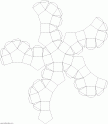 dibujo Rombicosidodecaedro, figuras geométricas
