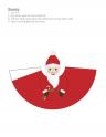 dibujo Santa Claus color