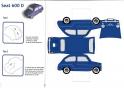 dibujo Seat 600 D