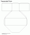 dibujo Trapezoidal Prisma, figuras geomtricas